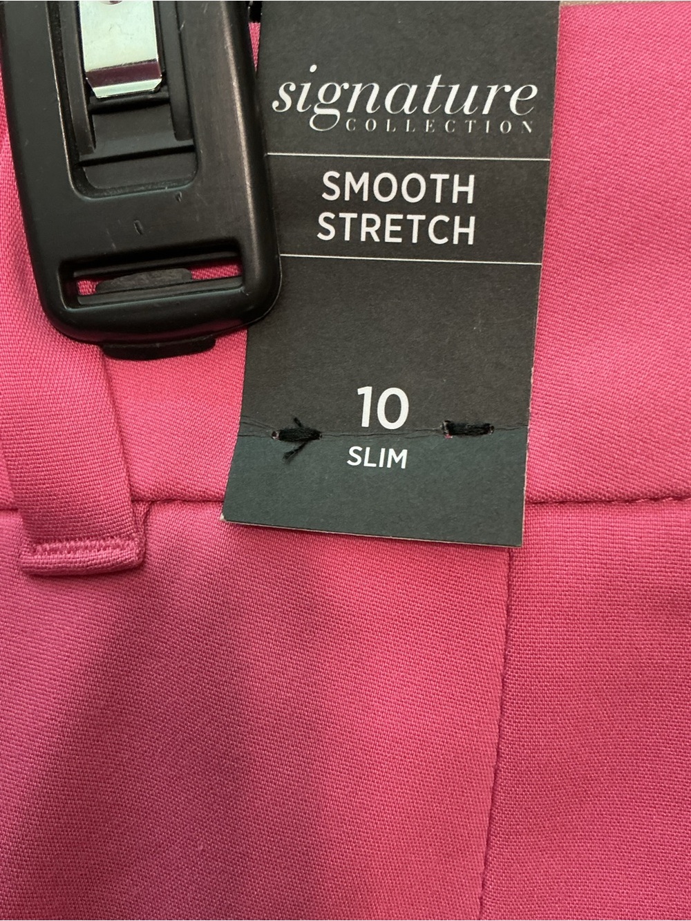 White House Black Market Pink Cropped Tailored Slim Ankle Pants - Picture 5 of 5